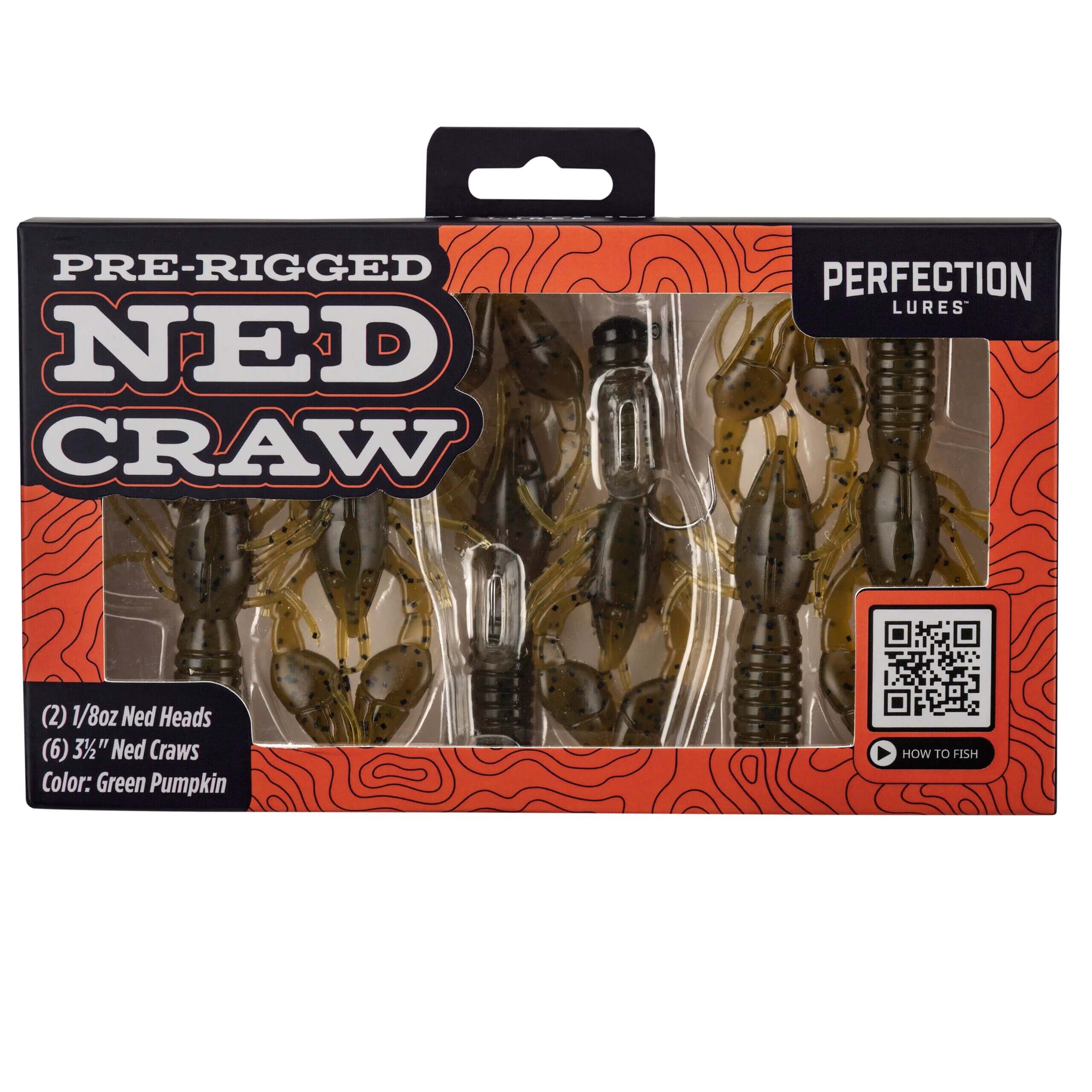 Perfection Lures Dudley's Pre-Rigged Ned Rig Kit Bass Bait - 2 Pack Bundle